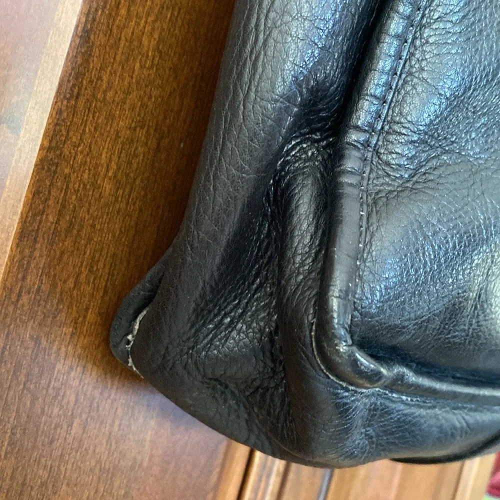 LEATHER CLAVA AMERICAN Satchel Bag
